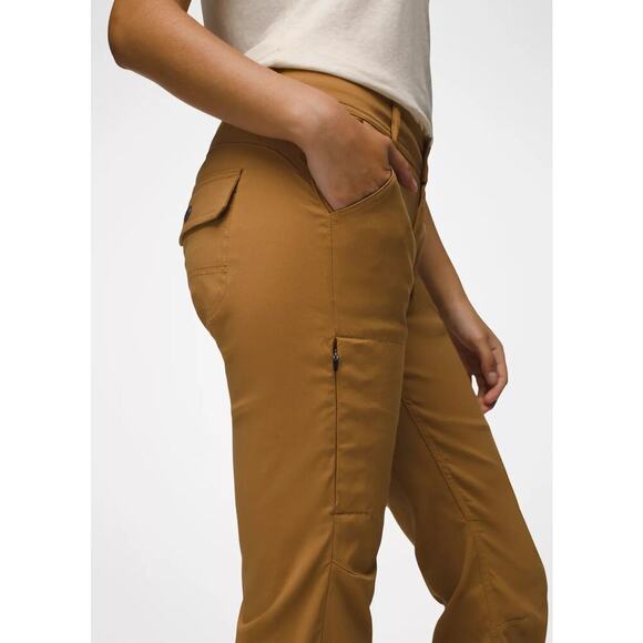 Prana Halle Straight Pant Stretch Zion Womens Size 0 in Earthbound - Picture 6 of 13